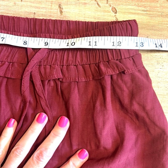 So.Very.Loved, Burgundy Twirlable Pleats, Mini Skort,Excellent Condition,Size S - Picture 8 of 9
